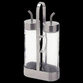 ORTFYLLD oil/vinegar s3 glass/stainless steel